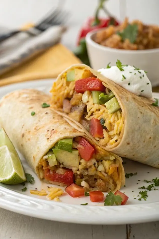 Best Rice Recipe for Hearty Breakfast Burritos