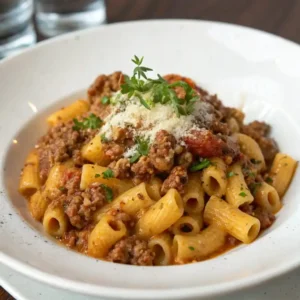 Delicious Homemade Beefaroni Recipe – Comfort Food at Its Best