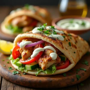 Homemade Chicken Pita Recipe: Fresh, Fast, and Delicious