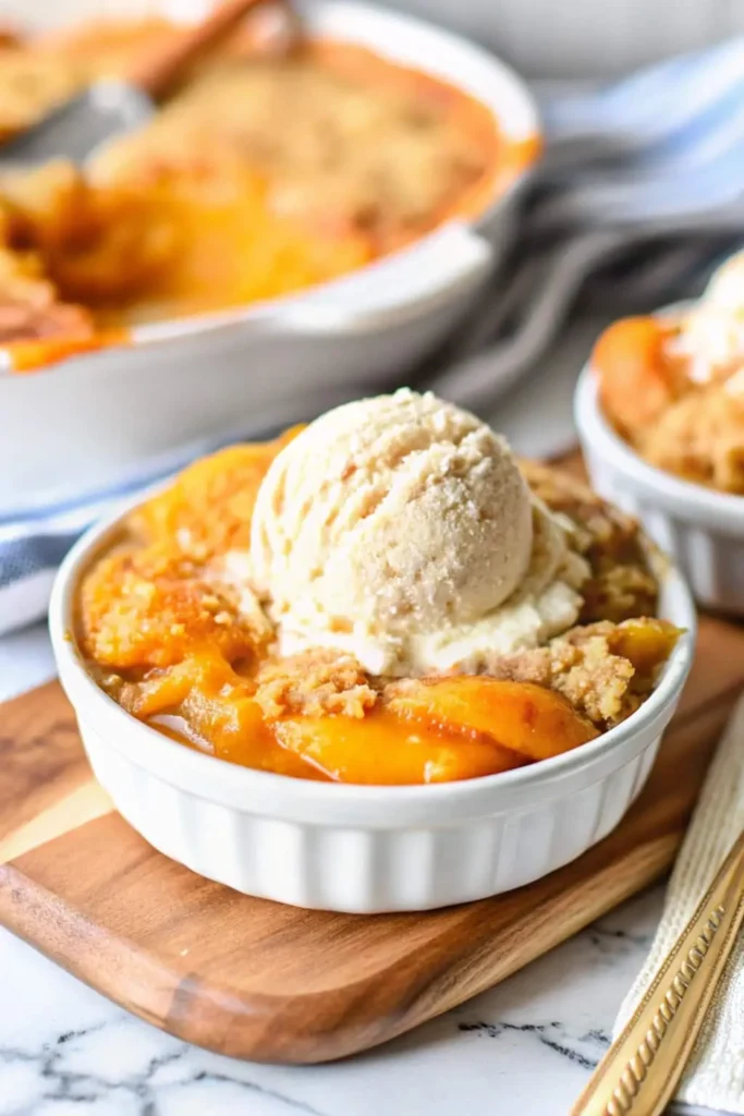 Easy Peach Cobbler Recipe with Cake Mix: Warm, Sweet, and Irresistible