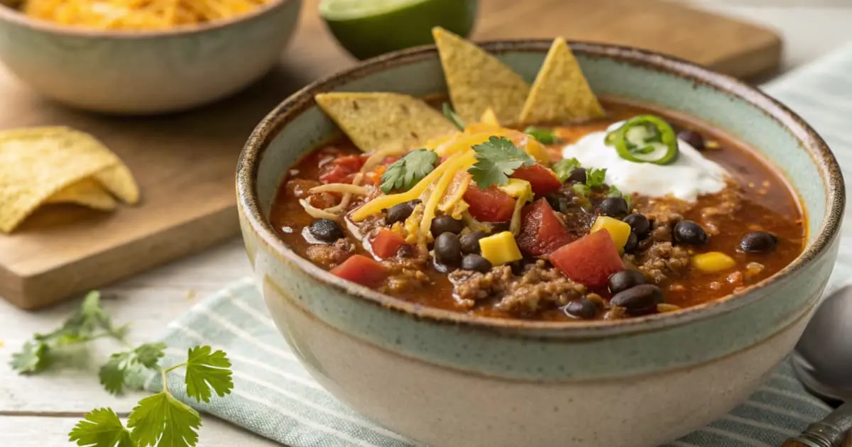 Comfort in a Bowl: Taco Soup Frios Recipe