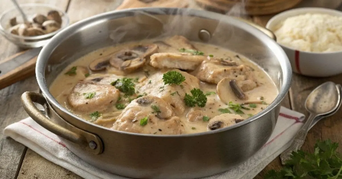 Creamy Mushroom Chicken Crockpot: A Family Favorite