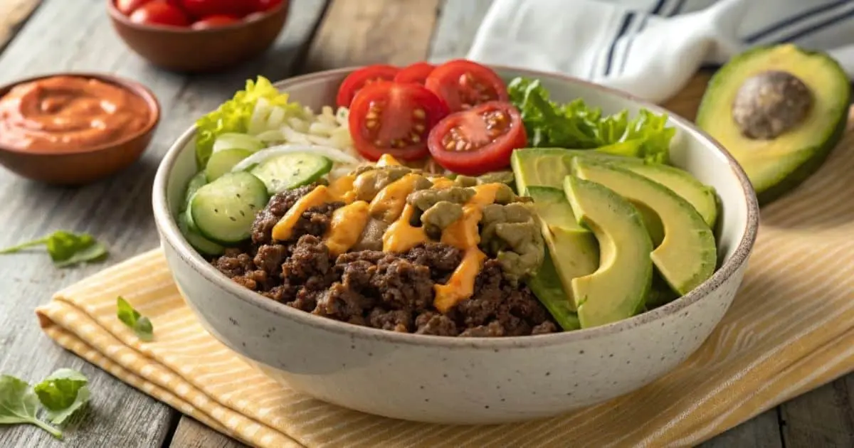 Ultimate Burger Bowl Recipe: Fresh, Healthy, and Delicious