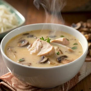 Creamy Chicken and Cream of Mushroom Soup