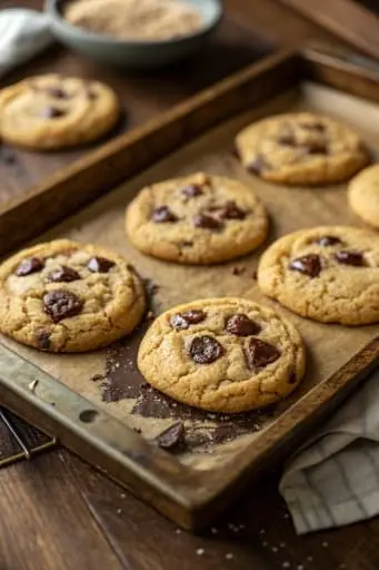 Perfectly Baked Crumbl Cookies with Melty Chocolate Chips