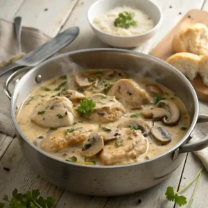 Cream of Mushroom Chicken Crockpot: A Creamy, Comforting Delight