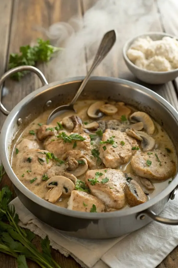 Cream of Mushroom Chicken Crockpot: Comfort in Every Bite