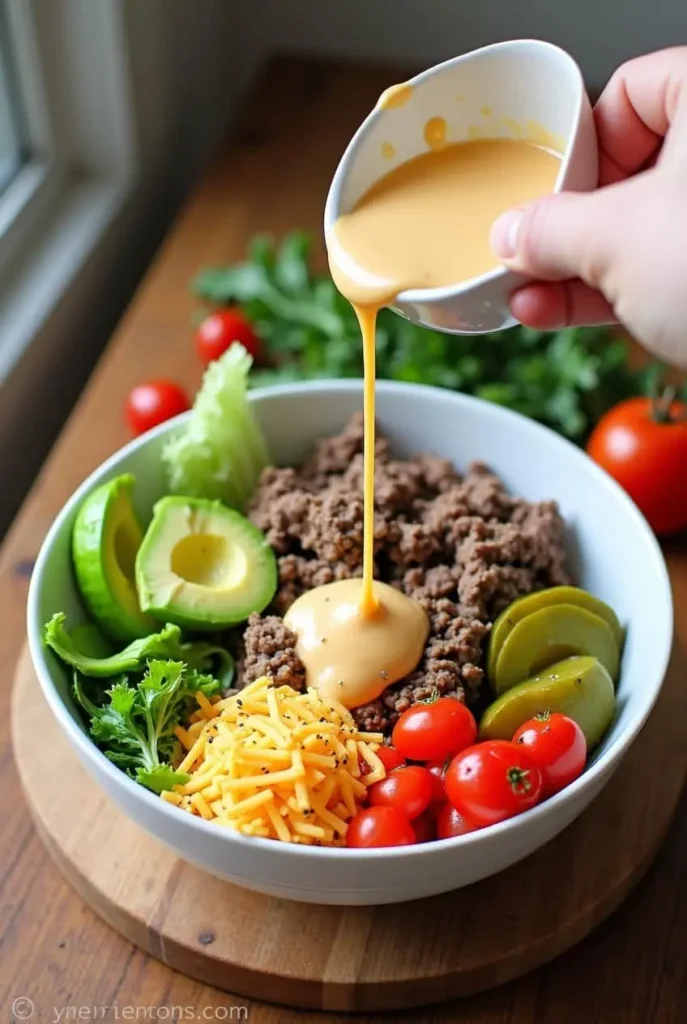 Easy Burger Bowl: Packed with Flavor