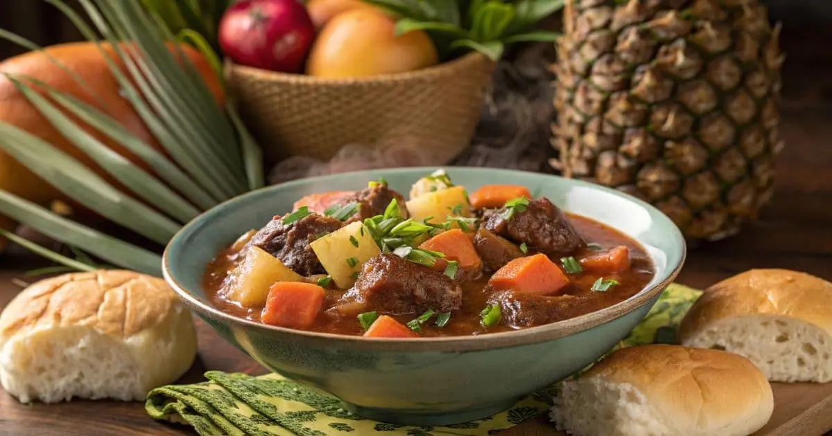 Hawaiian Beef Stew Recipe: A Tropical Comfort Dish