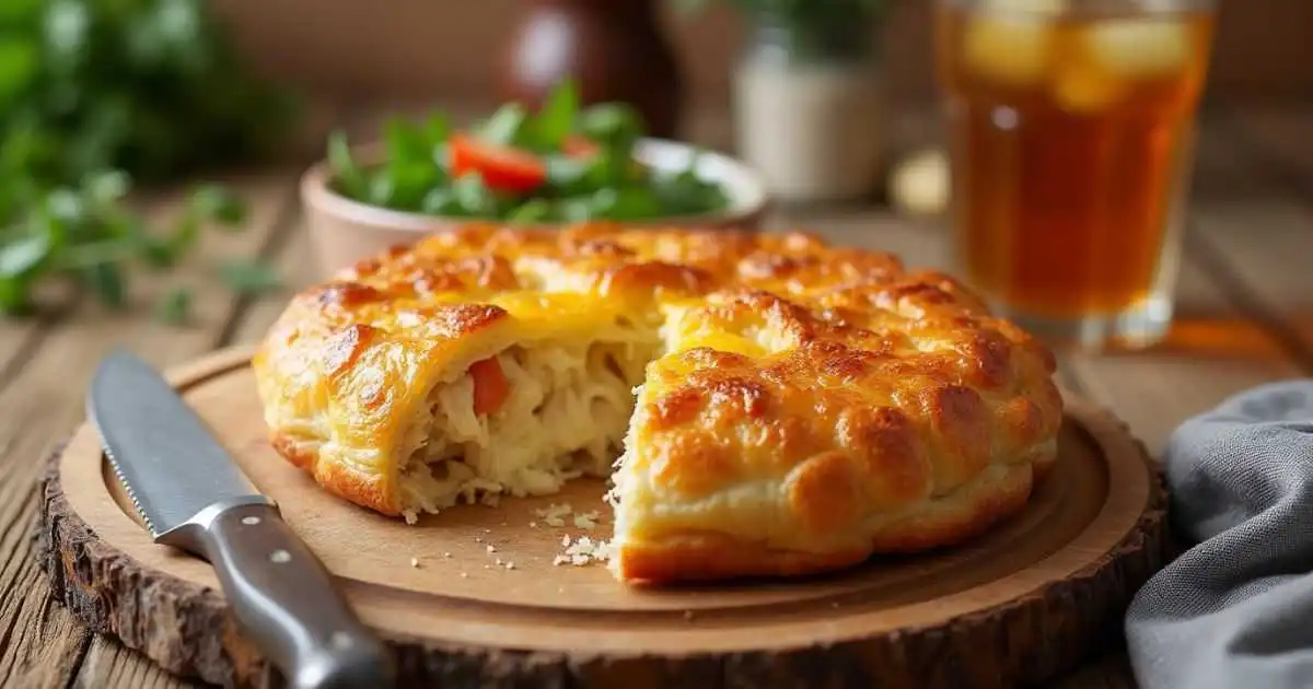 Chicken and Cheese Jalousie Recipe: Golden, Flaky Perfection