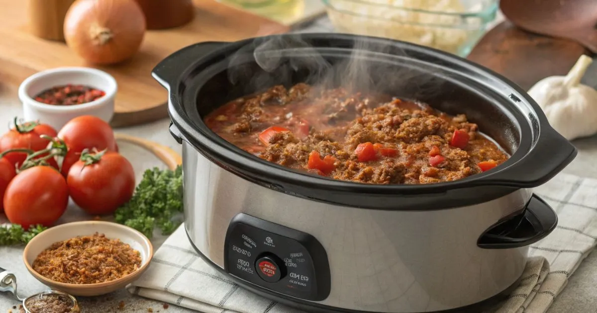Slow Cooker Ground Beef Recipes - Tender & Flavorful