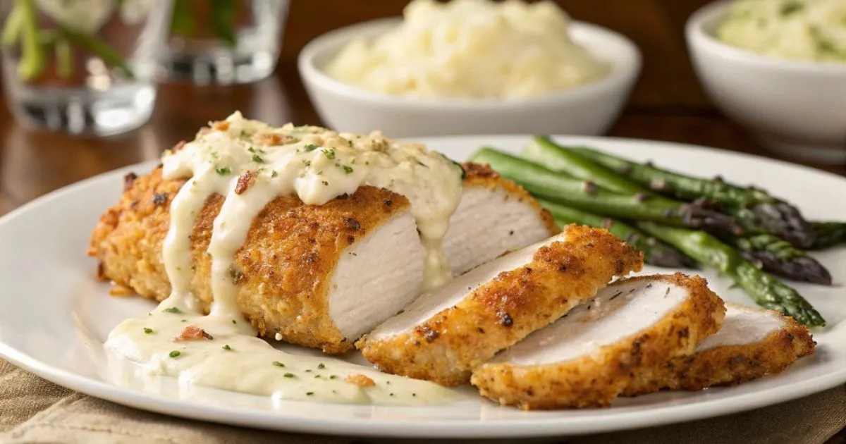 Longhorn Parmesan Crusted Chicken - Crispy Copycat Recipe