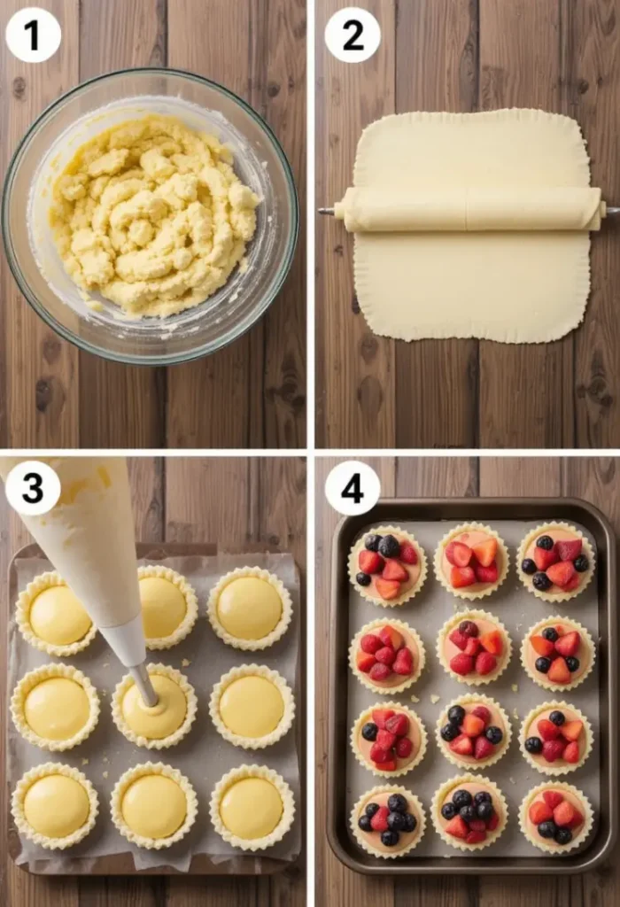 How to Assemble Perfect Mini Fruit Tarts