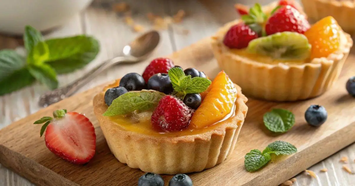 Mini Fruit Tarts for Afternoon Tea or Dessert