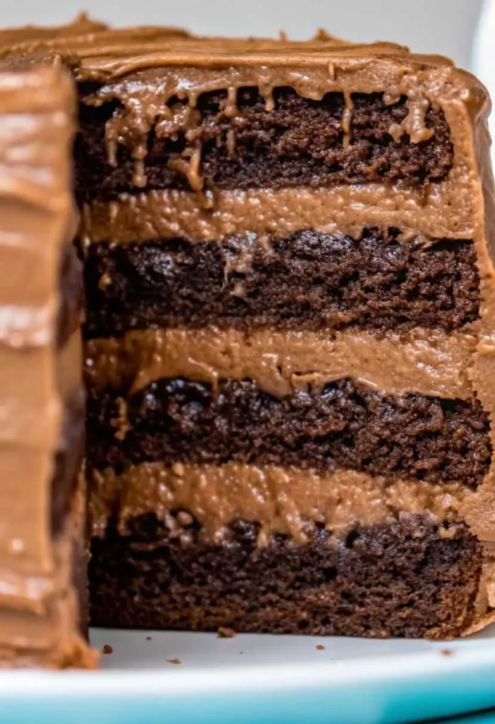 3-Layer Nutella Cake with Buttercream – Stunning Dessert Centerpiece