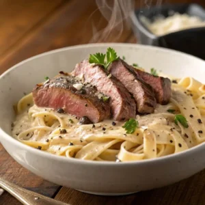 Spicy Cajun steak pasta recipes​ Variation